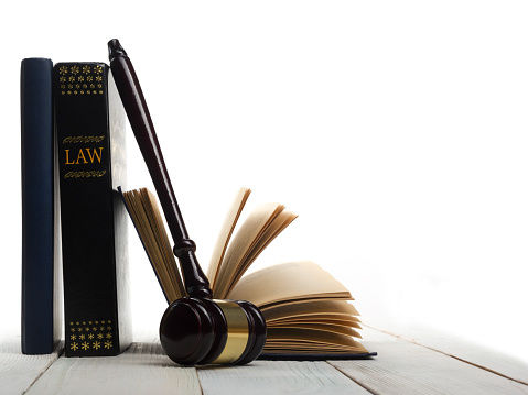 Law Books and Gavel - Guardianship Hearing